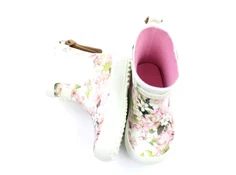 Bisgaard gummistøvle creme flowers